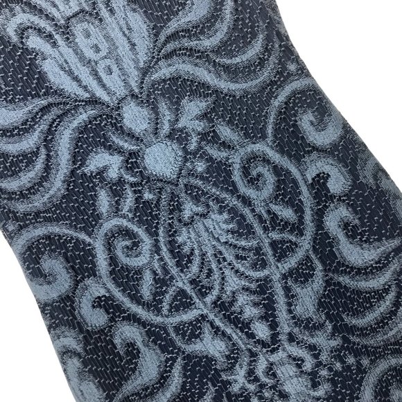 Julia Jordan Blue Crochet Lace Sheath Dress Cap Sleeve Women’s Size 8 - Picture 6 of 9